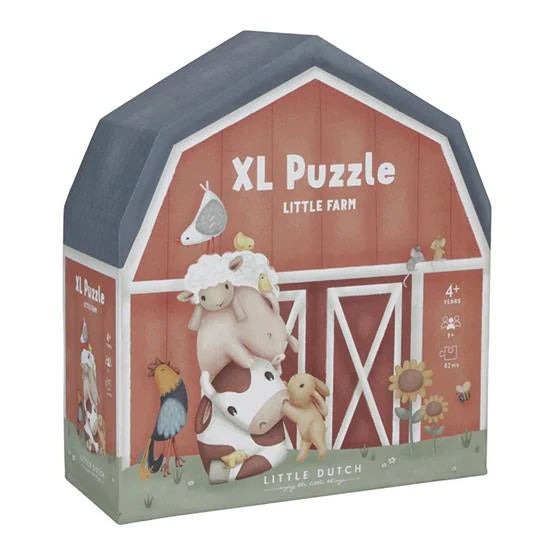 Little Dutch XL lielā puzle "Little Farm"