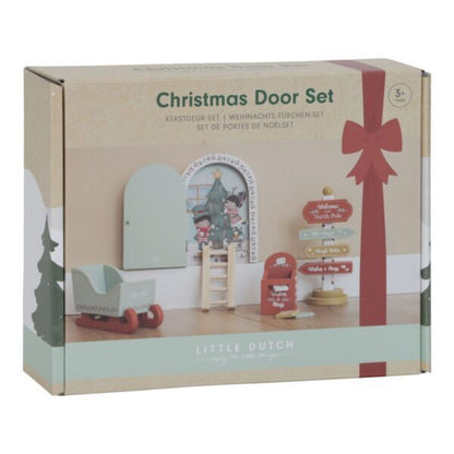 Little Dutch Christmas Door Set