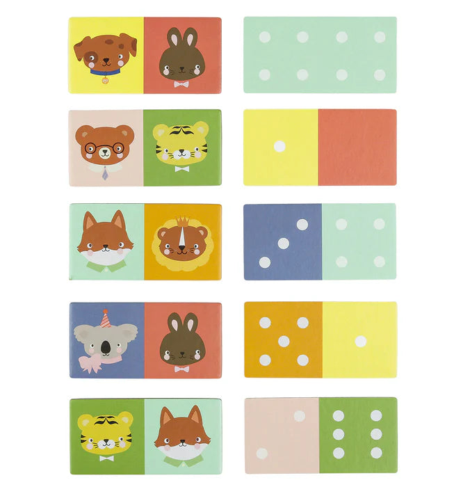 Little lovely company Domino spēle "Animal Friends"