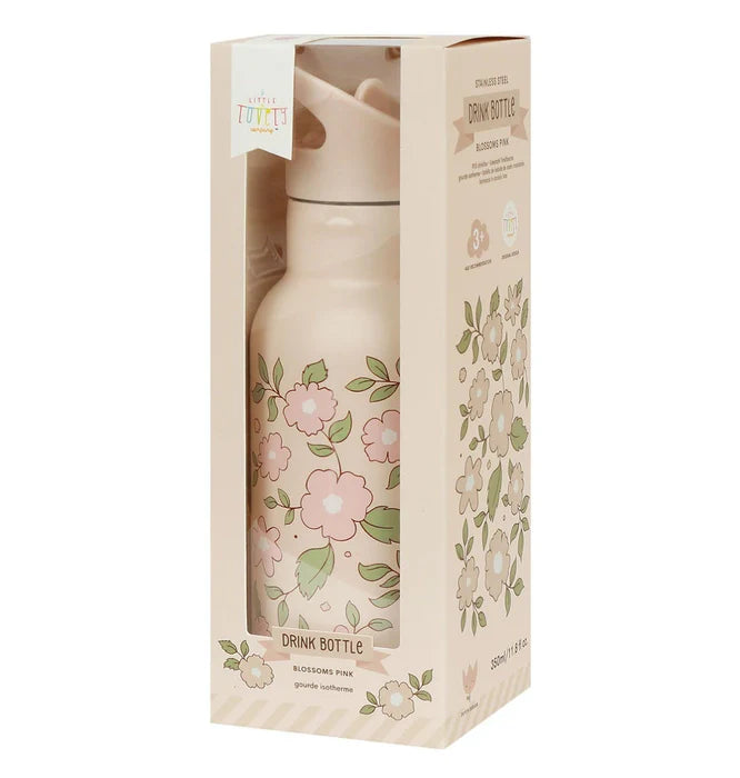 Little lovely company ūdens pudele "Blossoms Pink" 350 ml