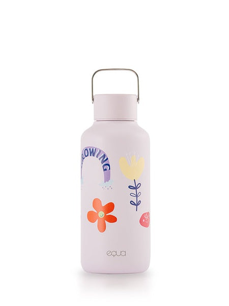 Equa Ūdens pudele "Flowers" 600 ml